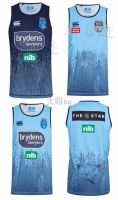 เสื้อผ้าบาสเกตบอลคุณภาพสูง NSW BLUES praise like tide CCC Rugby football Jersey clothing thin section vest the ORIGINAL