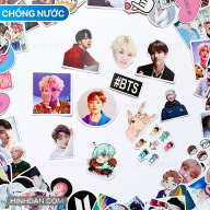 Bộ Sticker BTS Chủ Đề Nhóm Nhạc Thần Tượng Âm Nhạc Hàn Quốc KPOP 2021 Hình Dán Decal Chất Lượng Cao Chống Nước thumbnail
