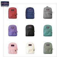 【 Multiple Colors】JANSPORT กระเป๋าเป้แฟชั่นใหม่ ท่องเที่ยวกลางแจ้ง ผู้ชายและผู้หญิง เป้สะพายหลัง