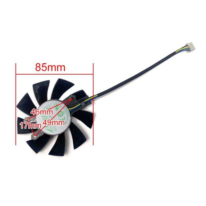 cooling-fan-85mm-4pin-ga91s2h-kfa2-gtx1050-oc-gpu-fan-for-galaxy-geforce-gtx-1050-oc-graphics-card-fan-replacement