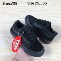 Vansรองเท้าผ้าใบเด็ก รองเท้าแวน รองเท้าเด็กชาย-หญิง ใส่สวยใส่สบาย ไซส์25-35