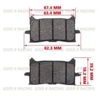 “：{}” USER-X Universal Motorcycle Disc Brake Pad Brakes Front Rear Disc Brake Pads Block Shoes Scooter Cb150f Rc200 Cm125 JUPITER MX