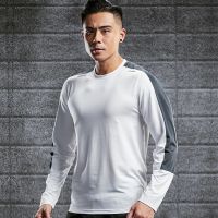 sweatshirts Mens Running Long Sleeve Spring Autumn Winter Round Neck Tight Quick Dryer Basketball Training Clothing Sports Top