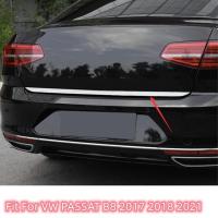 เหมาะสำหรับ Vw Passat B8 2017 2018 2021ฝากระโปรงท้ายท้ายรถหลังรถประตูท้ายรถมีดแต่งขอบฝารูปทรงต่างๆแถบแต่ง