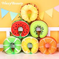 ZZOOI Childrens Pillow Fruit U-shaped Pillow Cushion Nano Neck Pillow Car Outdoor Travel Pillow Family Rest Accessories Equipment