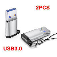 1PCS 2PCS Type-c ถึง USB 3.0 อะแดปเตอร์ชาร์จอะแดปเตอร์ USB C หญิงฮาร์ดไดรฟ์ USB 3.0a ชาย Converter สำหรับ Samsung Xiaomi Huawei-Shaoeit