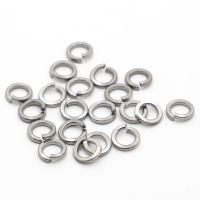 2-100 Buah M1.6 M2 M2.5 M3 M3.5 M4 M5 M6 M8 M10 M12 M16 M24 GB93 A2 304 Stainless Steel Spring Split Lock Washer Elastis Gasket