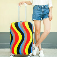 New Travel บนกระเป๋าเดินทางฝาครอบผ้าคลุมกระเป๋าเดินทางเคสปกป้องกระเป๋าเอกสารสำหรับกระเป๋าลากกล่องตั้งซ้อนกันใช้กับ18-30นิ้ว