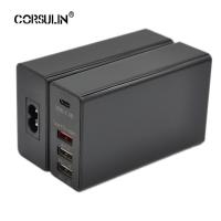 Corsunlin GaN Charger 100W USB Type C PD Fast Charger With Quick Charge 4.0 3.0 USB Phone Charger For MacBook Laptop Smartphone