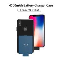 สายชาร์จแบตเตอร์4500Mah จากภายนอกพร้อมเทคโนโลยีการชาร์จแบงค์ความเร็วสูงสำหรับ iPhone X MAX XR Ipadod