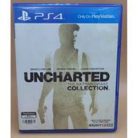 (มือสอง) มือ2 เกม ps4 : Uncharted รวม ภาค 1-3 แผ่นสวย