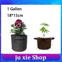 JuXie store 1 Gallon Fruit Plant Grow Bags Tree Pots Fabric Planting Garden Tools Growing Vegetables Planter Bags Home Supplies