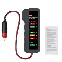 ZZOOI 12V Digital Car Battery Capacity Tester Detector Plastic FangNymph Battery Tester Portable Auto Cell Checker Analyzer Tools 1pcs