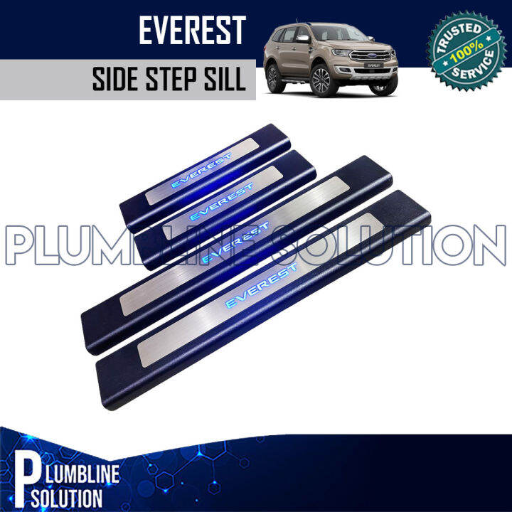 Side Step Sill for Ford Everest 2016 2017 2018 2019 2020 2021 2022 With