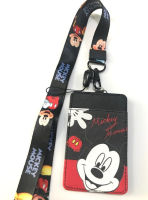 MICKEY MOUSE  F B     สายคล้องคอ สายคล้องบัตร ที่ใส่บัตร ซองใส่บัตร ที่ใส่บัตร พร้อมสายคล้องคอ ลาย MICKEY MOUSE  F B   มิคกี้เมาส์   ดำ   งานดี สวยงาม สำหรับ บัตร 6x8 cm (body 7x11cm) สายกว้าง2 cm สวยงามน่าใช้ มีบริการเก็บเงินปลายทาง BY  Noeynest