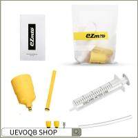 UEVOQB SHOP พลาสติกทำจากพลาสติก เครื่องมือเปลี่ยนถ่ายน้ำมันเครื่องสำหรับจักรยาน สีเหลืองทาเล็บ กรวยกรวย เครื่องมือบรรจุน้ำมันสำหรับจักรยาน ของใหม่ ตัวหยุดน้ำมันกรวย สำหรับ Shimano