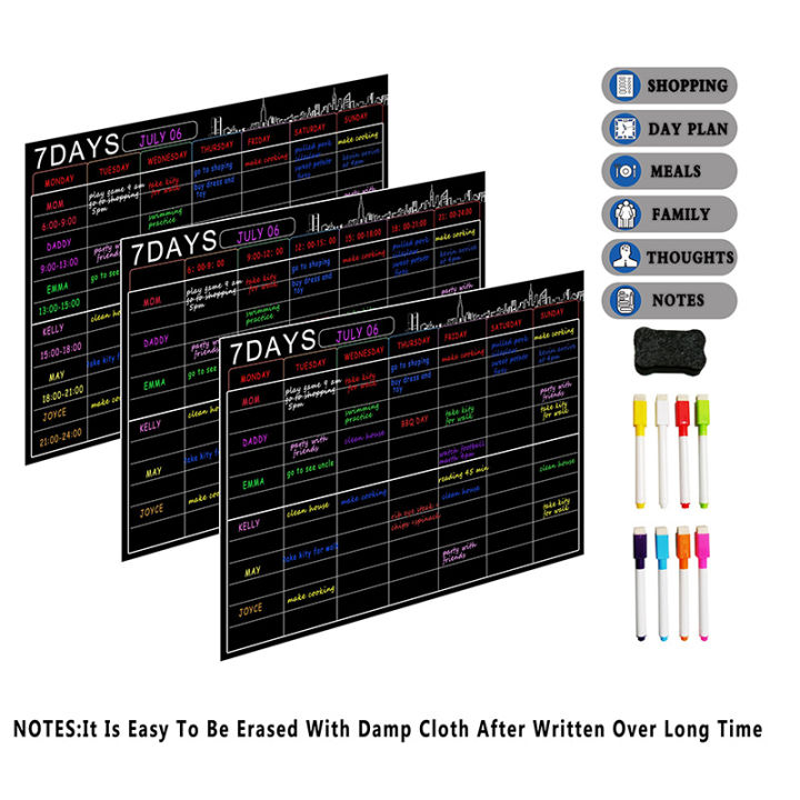 magnetic-dry-erase-calendar-set-16x12-inch-whiteboard-weekly-planner-organizer-a3-white-board-for-refrigerator-fridge-kitchen-home