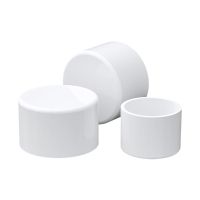 Hot-selling PVC pipe cap C water pipe plug cap plug head four points stuffy head four points six points one inch plug cap 20 25 32 40mm50