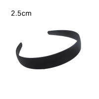 1.5 2.5 4cm Girl Material Women Hair 3 Accessories Semi-finished Jewelry Headband Wide Simple