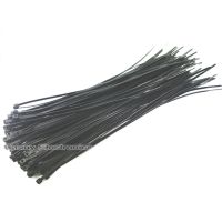 ♞ 50pcs 5x 350mm 14 Self-Locking black Network Nylon Plastic Zip Trim Wrap Cable Loop Ties Wire