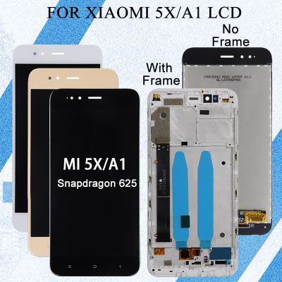 【CW】 5.5 Inch For Xiaomi 5X Lcd With Touch Panel Screen Digitizer Assembly Mi A1 Display Frame