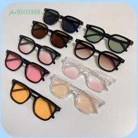 JHA9202888 สี่เหลี่ยมสี่เหลี่ยม แว่นตากันแดดบลัชไล่ระดับสี ไม่มีการแต่งหน้า การป้องกัน UV400 เฉดสีป้องกันแสงสะท้อน เรโทร แว่นตาสำหรับตกแต่ง สำหรับการขับรถตกปลาและการเดินทาง