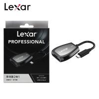 ▤▥﹍ Original Lexar Professional USB-C Dual-Slot Reader USB 3.2 Gen1 for SD / microSD Card 2-in-1 Multi-function Card Reader