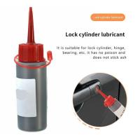 60ML Graphite Powder Non Toxic Locksmith Supplies Graphite Powder Key Cylinder Car Home Lock Lubricant Gate