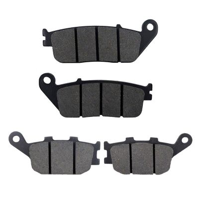 “：{}” Motorcycle Front And Rear Brake Pads FOR HONDA 599 CBR600 CBR 600 F3 CB600F Hornet CB 600F CBF 600 CBF600 CB750 CBF 1000 CBF1000