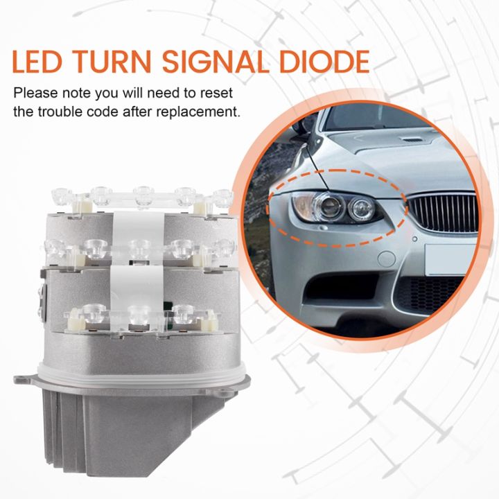 new-for-bmw-e90-e91-lci-328i-335i-m3-right-side-led-turn-signal-bulb-diode-indicator-module-63127245814