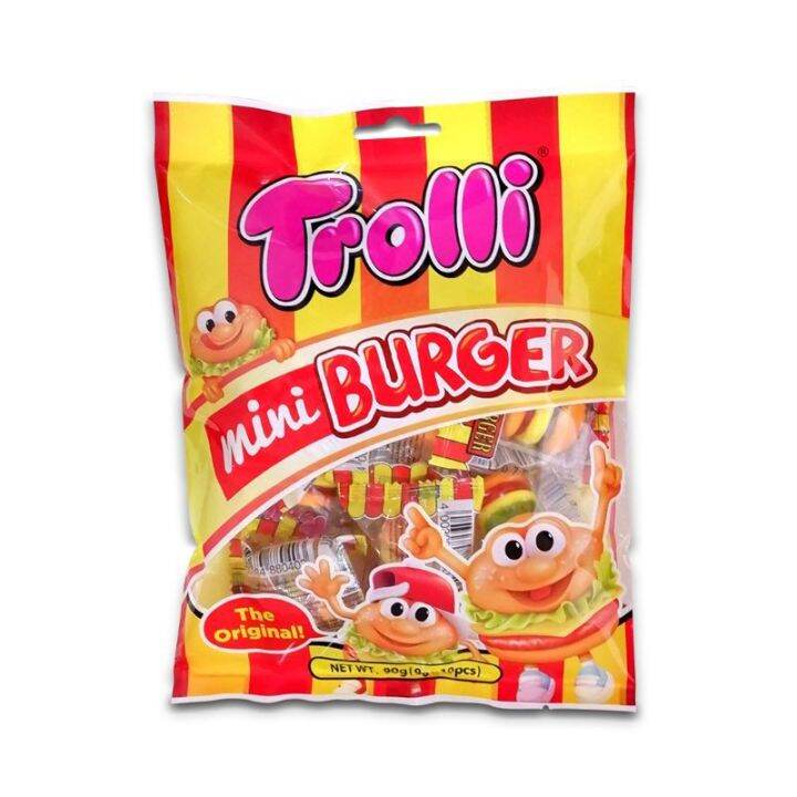 Trolli Gummi Mini Burger 90g Lazada Ph