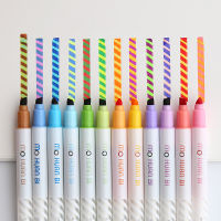 12pcs Magic Color Drawing Pen Set Discolored High Marker Spot Liner Pens Scrapbooking Art Supplies Stationery School F809