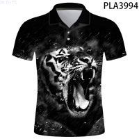 【high quality】  Streetwear 3d Printed Tiger Animal Series Polo Shirt Men Fashion Camisas Summer Casual Summer Polo Homme Harajuku Short Sleeve