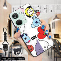 เคส PMP สำหรับ OnePlus Nord 3 5G (แหวนใส่นิ้ว + เชือกเส้นเล็ก) ลายการ์ตูน South K-POP เคสตุ๊กตาเด็กชายนุ่มเคส TPU ซิลิโคน