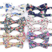 Nice Floral Printed Parent-Child Bowtie Sets 100% Cotton Chic Kids Pet Men Butterfly Party Dinner Wedding Bow Tie Gift Accessory Nails Screws Fastener