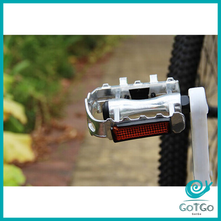 gotgo-บันไดจักรยานอลูมิเนียม-อุปกรณ์จักรยาน-มี-2-สี-สีเงิน-และ-สีดำ-bicycle-pedals-มีสินค้าพร้อมส่ง