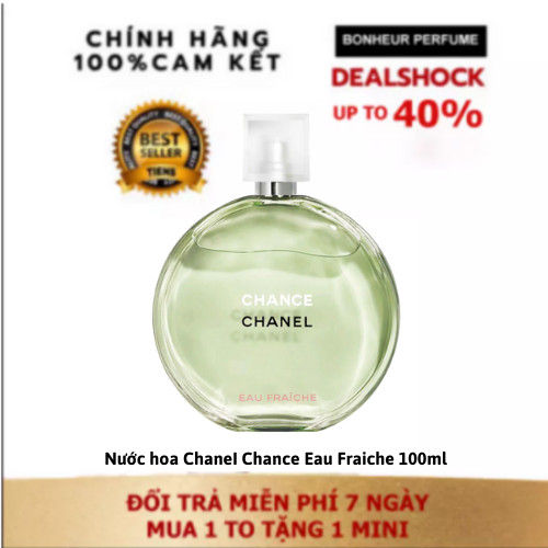 Nước Hoa Chanel Chance Eau Fraiche 100ml Eau De Toilette Cho Nữ