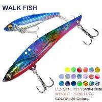 【cw】 WALK FISH 1Pcs Metal VIB FIshing Vibration Eyes Pesca Crank Lures Sinking Hard Bait Swimbait Fishing Tackles ！