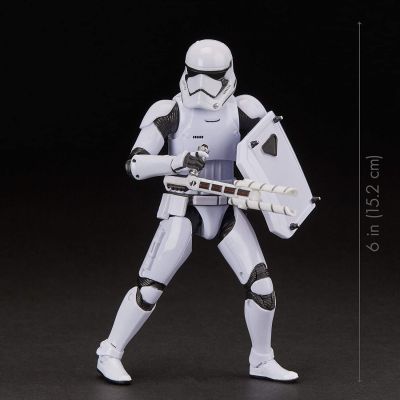 ZZOOI STAR WARS The Black Series First Order Stormtrooper Toy 6" Scale The Last Jedi Collectible Action Figure