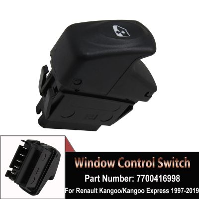 卐✐ Car Accessories 7700429998 Passenger Electric Power Window Control Lifter Switch Regulator Button For Renault Clio Megane Kangoo