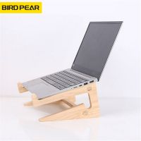 Laptop Stand Vertical Holder Wood Assembled Lapdesk Riser For 11-17 inch Laptop Wooden Notebook Cooling Bracket For Macbook Dell Laptop Stands