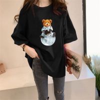 [AMYGO] 2023 Plus Size T Shirt Loose Tshirt Women Baju Perempuan Wanita Murah Blouse Tops Tshirt Woman Tops Girls Student Korean Style Ladies Kurung Moden 宽松T恤女裝上衣女生短袖衣服