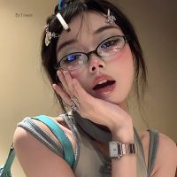 Japan Spicy Girl Glasses Frame Women Lovely INS No Makeup Plain Glasses Men Eyewear Cute Decorative Computer Glasses Frames