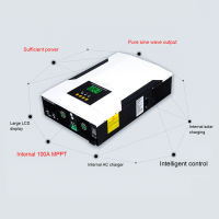 MPPT ชาร์จอินเวอร์เตอร์คอนโทรลเลอร์อินเวอร์เตอร์พลังงานแสงอาทิตย์ AC230V สำหรับ Apartment