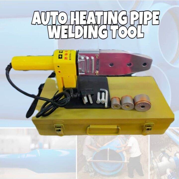 PPR Pipe Heater Fusion Welder 600W 220V 20/25/32mm Kit Lazada PH