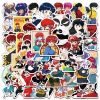 hotx【DT】 10/50PCS Ranma ½  Anime Cartoon Graffiti Stickers Decals for Stationery Laptop Fridge Suitcase Skateboard Sticker