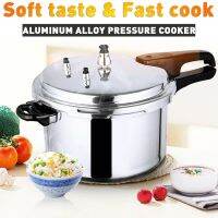 Aluminum Alloy Pressure Cooker Cookware Kitchen 3/4/5L Large Capacity Gas Stove Fast Cooking Foods Camping Supplies Equipment