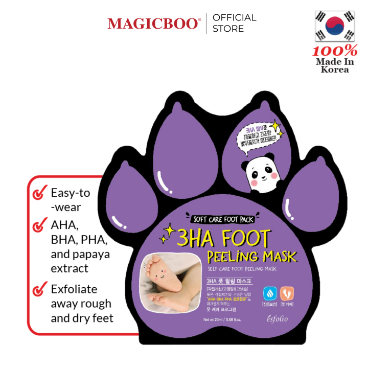 Magicboo Esfolio 3HA Foot Peeling Mask Lazada