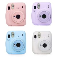 2023กระเป๋ากล้องซิลิโคนนิ่มเคสเนื้อเจลลี่สำหรับ Fujifilm Instax Mini 11ซองกันน้ำสำหรับกล้อง Instax