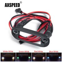 AXSPEED Bright Front LED Light Lamp Headlight Set for Axial SCX24 AXI00002 Jeep Wrangler 1/24 RC Crawler Car Truck Model Parts